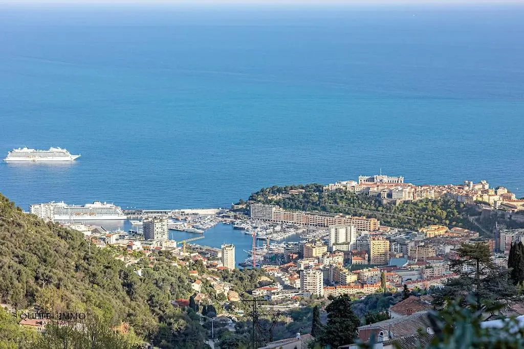 Peille Vue Panoramique Et Confort D'Exception Proche Monaco 0*,
